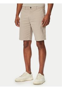 BOSS Szorty materiałowe Chino 50559292 Beżowy Slim Fit. Kolor: beżowy. Materiał: bawełna #1