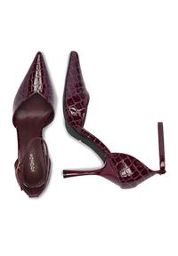 DeeZee Szpilki CEO-LS6049-10 Bordowy. Kolor: czerwony. Materiał: materiał. Obcas: na szpilce #2