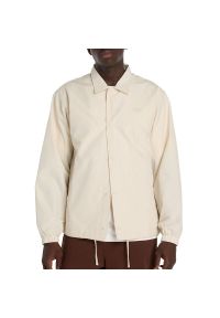 Kurtka męska New Balance MJ61U6AJLIN - beżowa. Kolor: beżowy. Materiał: poliester. Sport: fitness #1