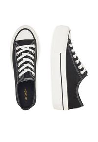 DeeZee Trampki SH-066 Czarny. Kolor: czarny. Materiał: materiał #7