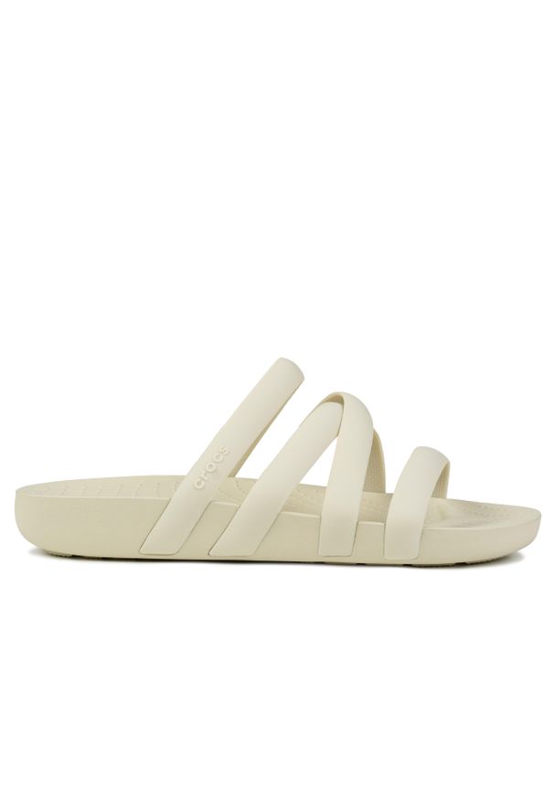 Sandały damskie sportowe Crocs SPLASH STRAPPY. Kolor: beżowy. Styl: sportowy