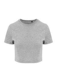 AWDIS - Top Damski / Damski Triblend Crop Top. Kolor: szary