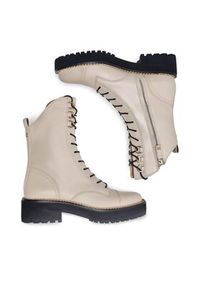 SAM EDELMAN Botki H8592L2100 Écru. Materiał: skóra #6