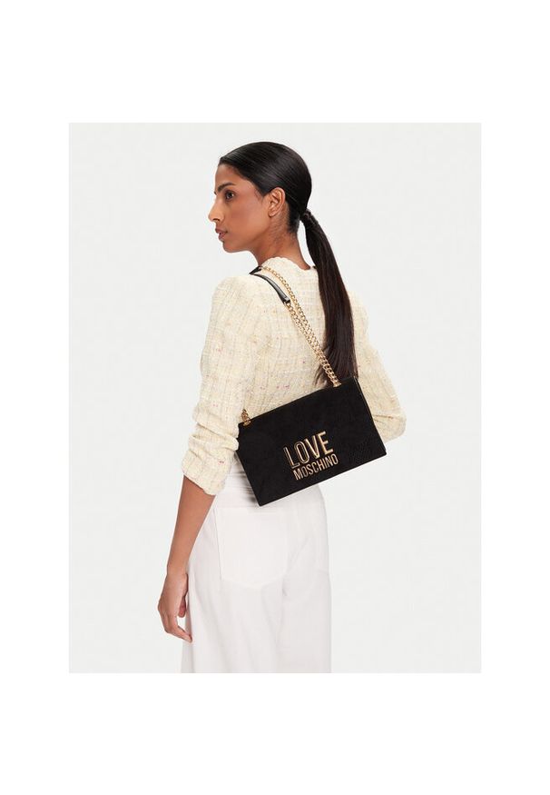 Love Moschino - Torebka LOVE MOSCHINO. Kolor: czarny