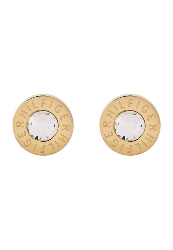 TOMMY HILFIGER - Tommy Hilfiger Kolczyki 2700753 Złoty. Materiał: metalowe. Kolor: złoty