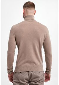 Emporio Armani - Golf męski kaszmirowy EMPORIO ARMANI. Typ kołnierza: golf. Materiał: kaszmir #4