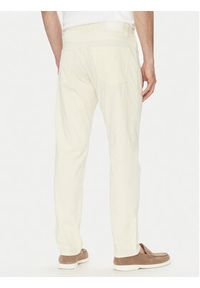 BOSS Spodnie materiałowe H-Re.Maine5 50538370 Écru Regular Fit. Materiał: bawełna