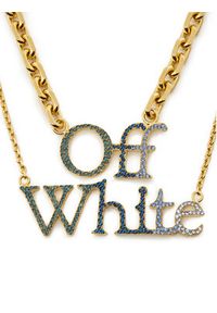 OFF-WHITE - Off-White Naszyjnik OWOB097S23MET0028445 Złoty. Materiał: metalowe. Kolor: złoty #2