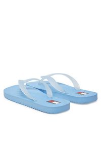 Tommy Jeans Japonki Tjw Logo Flip Flop EN0EN02447 Błękitny. Kolor: niebieski. Materiał: syntetyk #2