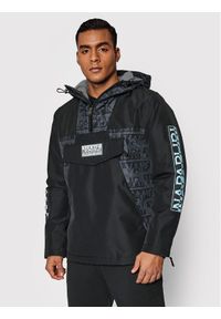 Vans Kurtka anorak NAPAPIJRI VN0A53WX Czarny Regular Fit. Kolor: czarny. Materiał: syntetyk