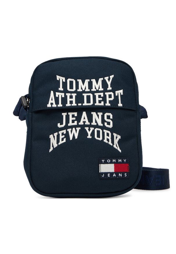 Saszetka Tommy Jeans. Kolor: niebieski