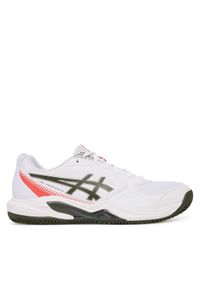 Asics Buty do tenisa Gel-Dedicate 9 Clay 1041A547 Biały. Kolor: biały. Materiał: skóra. Sport: tenis #1