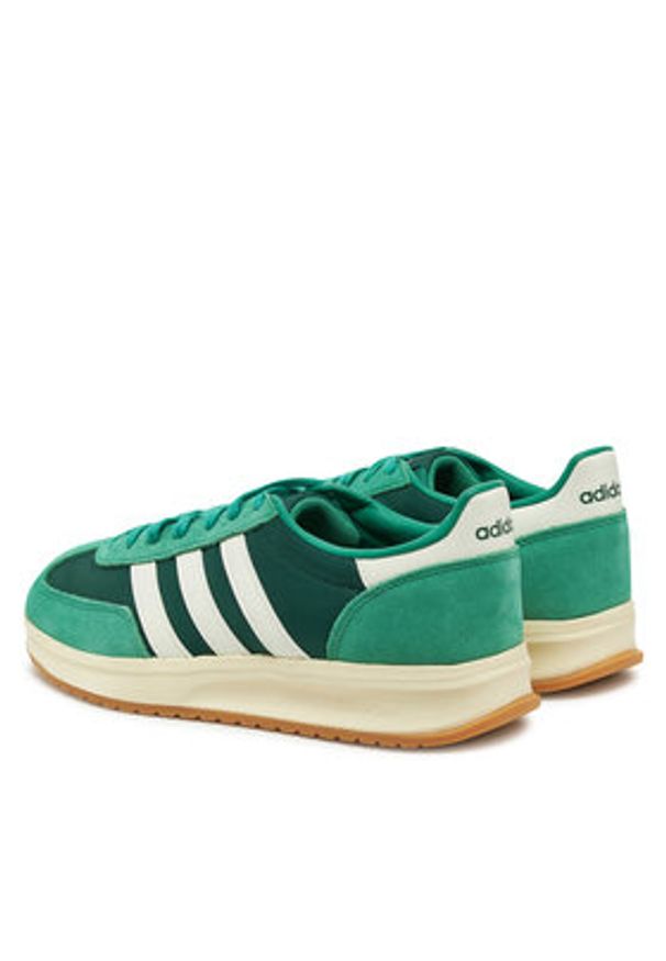 Adidas - adidas Sneakersy Run 70s 2.0 JI4919 Zielony. Kolor: zielony. Materiał: materiał. Sport: bieganie