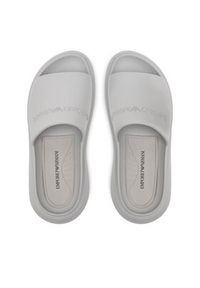 Emporio Armani Klapki X4P134 XD405 00096 Szary. Kolor: szary #3