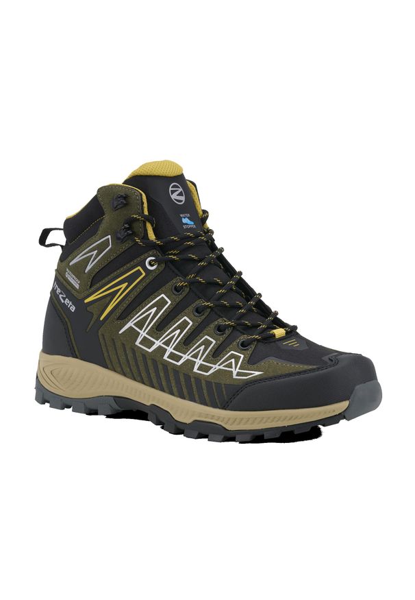 Buty trekkingowe męskie TREZETA Thunder Mid z membraną WP. Kolor: zielony