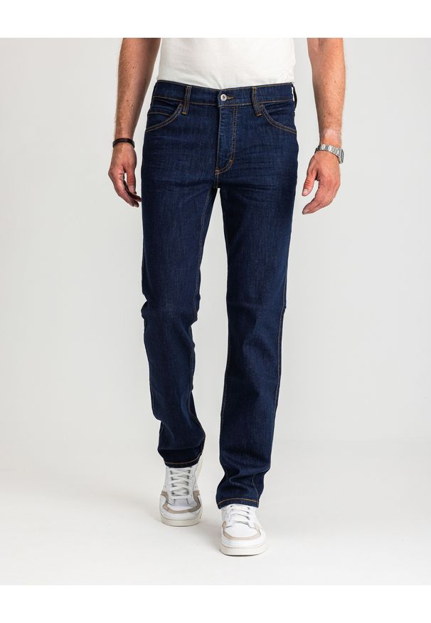 Męskie Spodnie Jeansowe Mustang Style Tramper Straight Denim Blue 1017121 5000 901