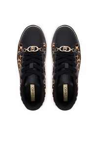 Liu Jo Sneakersy Kiki 01 BF5063 PX163 Czarny. Kolor: czarny. Materiał: skóra #4