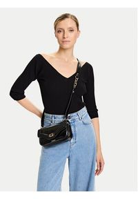 Guess Torebka HWTG79 93790 Czarny. Kolor: czarny. Materiał: skórzane #4