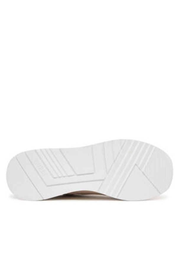 Guess Sneakersy FLFM16 ELE12 Beżowy. Kolor: beżowy. Materiał: skóra