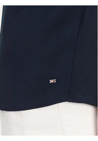 TOMMY HILFIGER - Tommy Hilfiger Koszula WW0WW44683 Granatowy Relaxed Fit. Kolor: niebieski. Materiał: wiskoza #5