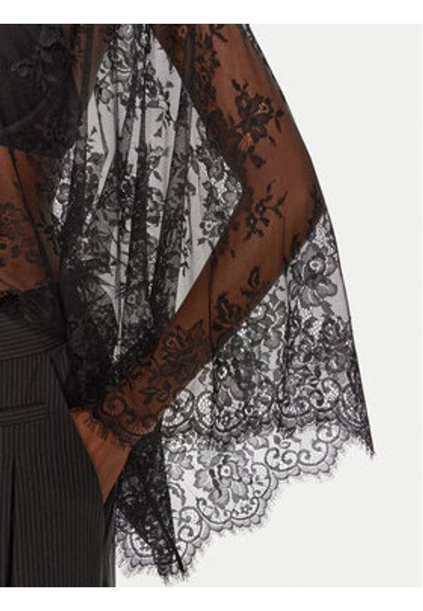 Munthe Body 244100024444 Czarny Relaxed Fit. Kolor: czarny. Materiał: syntetyk