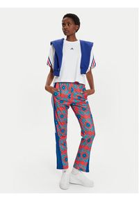 Adidas - adidas Spodnie dresowe FARM Rio IQ4492 Czerwony Regular Fit. Kolor: czerwony. Materiał: bawełna #4