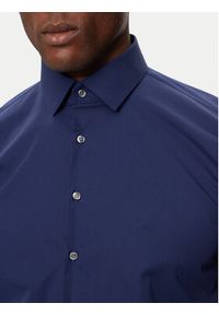 Calvin Klein Koszula K10K108229 Granatowy Slim Fit. Kolor: niebieski. Materiał: bawełna #3