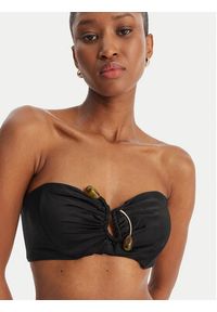 BARDOT - Bardot Top Dylan 60307TB Czarny Slim Fit. Kolor: czarny. Materiał: syntetyk #4