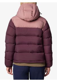 columbia - Kurtka zimowa damska Columbia Bulo Point III Down Jacket. Kolor: fioletowy. Materiał: puch. Sezon: zima. Sport: turystyka piesza