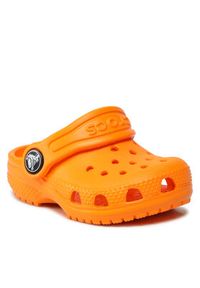 Crocs Klapki Classic Clog T 206990 Pomarańczowy. Kolor: pomarańczowy #4