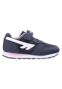 Hi-tec - Buty do chodzenia dla dzieci Hi-Tec Ernes. Kolor: niebieski. Materiał: syntetyk, materiał. Szerokość cholewki: normalna. Sport: turystyka piesza