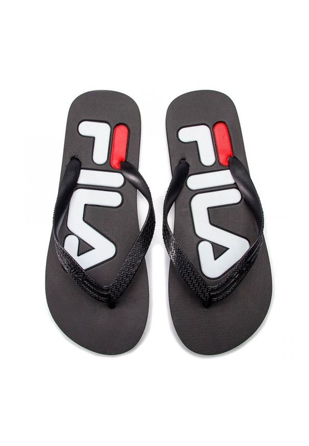 Klapki damskie Fila Troy. Kolor: czarny. Styl: elegancki