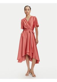 Swing Sukienka koktajlowa 5AJ04000 Pomarańczowy Regular Fit. Kolor: pomarańczowy. Materiał: syntetyk. Styl: wizytowy #1