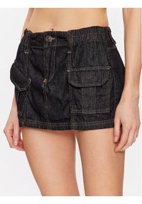 BDG Urban Outfitters Spódnica mini BDG Y2K DENIM SKIRT 76471937 Granatowy Feminine Fit. Kolor: niebieski. Materiał: bawełna #1