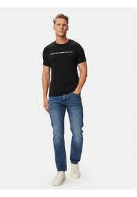Emporio Armani Underwear T-Shirt EM000377 AF25030 UC001 Czarny Regular Fit. Kolor: czarny. Materiał: bawełna #4