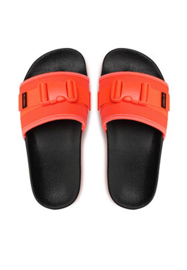 Adidas - adidas Klapki Pouchylette W GY1009 Pomarańczowy. Kolor: pomarańczowy. Materiał: materiał