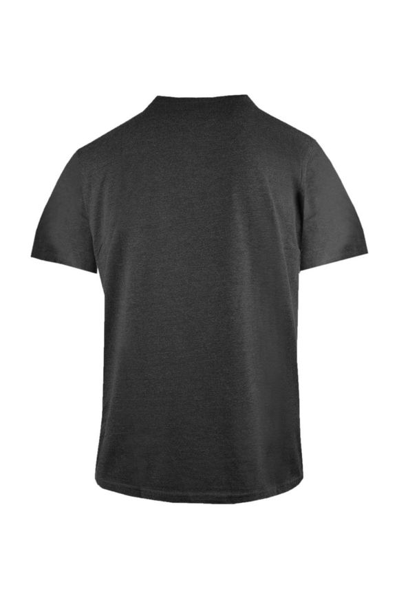 Koszulka Męska (T-Shirt) - Pako Jeans - Grafit, Dekolt U-Neck (Okrągły). Okazja: na co dzień. Materiał: bawełna, poliester. Styl: casual