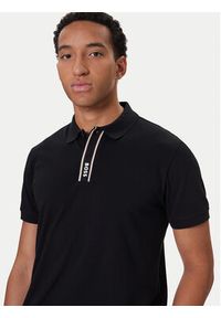 BOSS Polo Paddy 50549362 Czarny Regular Fit. Typ kołnierza: polo. Kolor: czarny. Materiał: bawełna #5