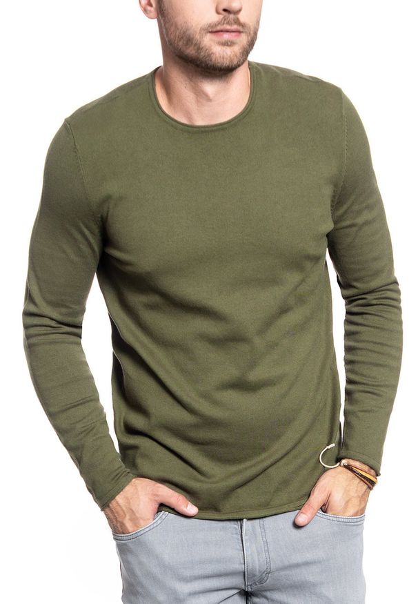 Mustang - MUSTANG Emil C Rolledge BURNT OLIVE 1008267 6358. Styl: klasyczny