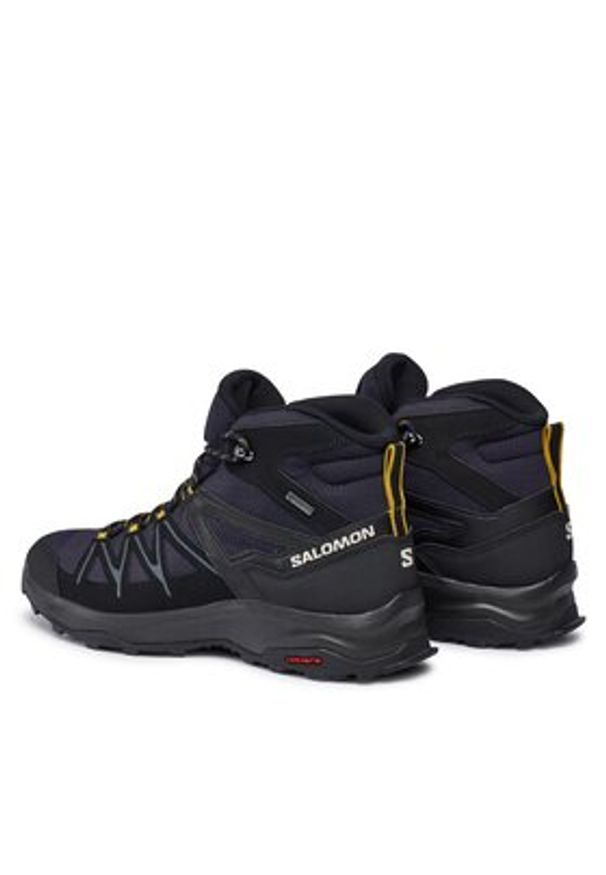 salomon - Salomon Trekkingi Daintree Mid Gtx GORE-TEX L41678400 Granatowy. Kolor: niebieski. Materiał: materiał. Technologia: Gore-Tex. Sport: turystyka piesza