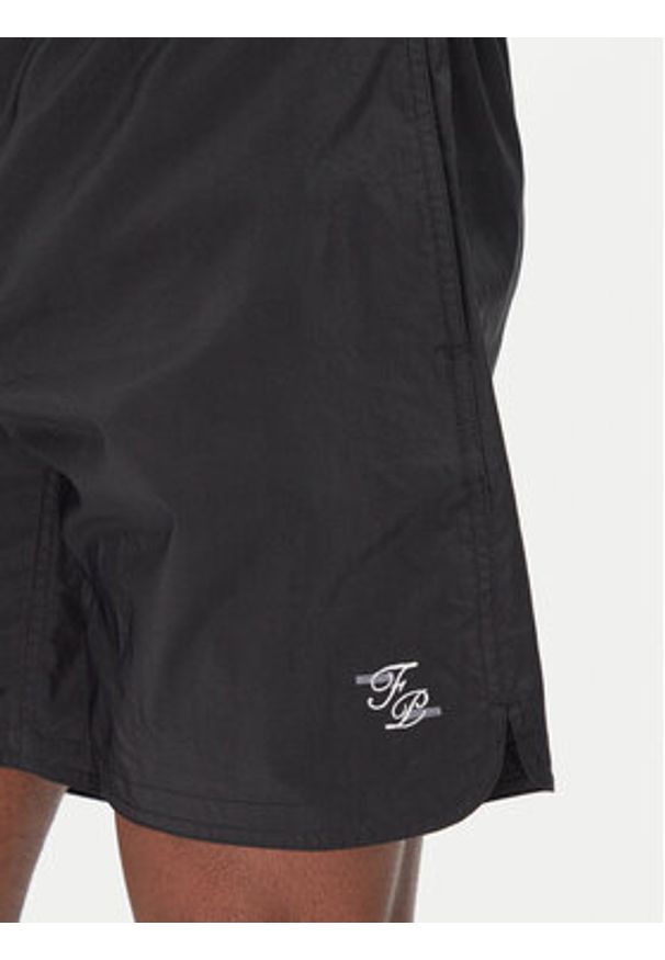 Filling Pieces Szorty kąpielowe Classic 9142220 Czarny Regular Fit. Kolor: czarny. Materiał: syntetyk