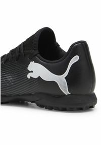 Puma - Młodzieżowe buty piłkarskie FUTURE 7 PLAY TT PUMA Black White. Kolor: biały, czarny, wielokolorowy. Sport: piłka nożna