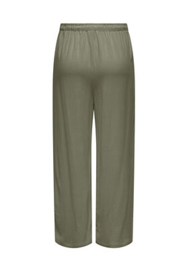 only - ONLY Spodnie materiałowe Siesta 15322263 Zielony Straight Fit. Kolor: zielony. Materiał: wiskoza