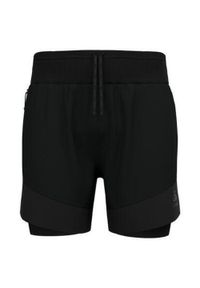 Spodenki męskie Odlo X-ALP TRAIL 6 INCH 2-in-1 short. Kolor: czarny. Sport: turystyka piesza
