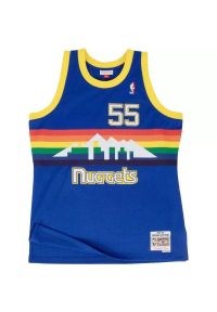 Mitchell & Ness - Koszulka NBA Denver Nuggets Dikembe Mutombo. Kolor: wielokolorowy, niebieski. Sport: koszykówka #1