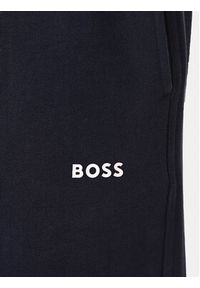 BOSS Dres Wesmallhood 50541065 Granatowy Regular Fit. Kolor: niebieski. Materiał: bawełna #3