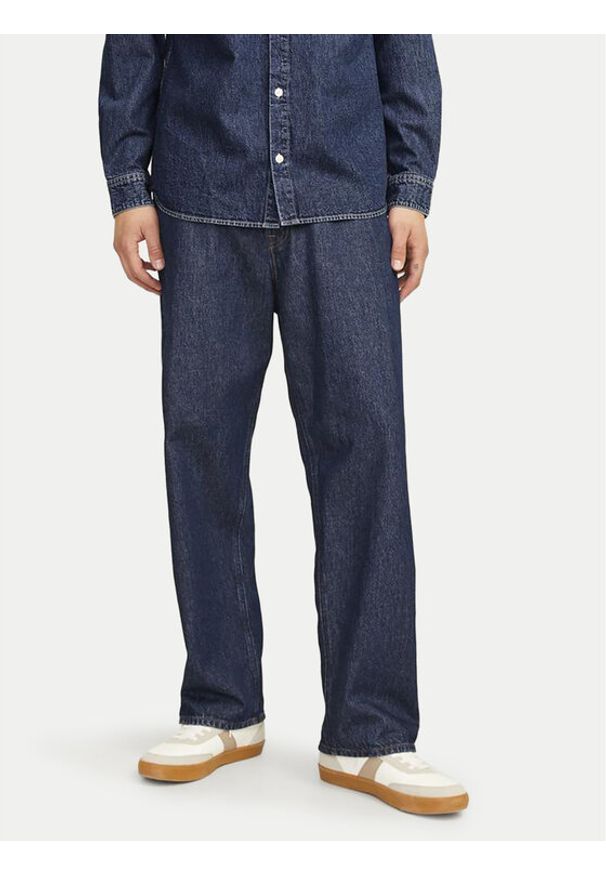 Jack & Jones - Jack&Jones Jeansy Alex 12258559 Granatowy Baggy Fit. Kolor: niebieski