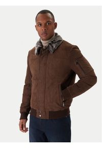 Milestone Kurtka skórzana Ms Nathan 531630 21250 Brązowy Regular Fit. Kolor: brązowy. Materiał: skóra #1