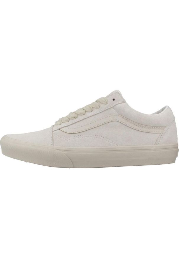 Tenisówki Vans Model Old Skool Kolor Biały. Kolor: biały. Materiał: tkanina, skóra