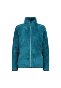 Bluza damska turystyczna CMP 38P1536. Kolor: zielony. Materiał: polar. Sport: turystyka piesza #1